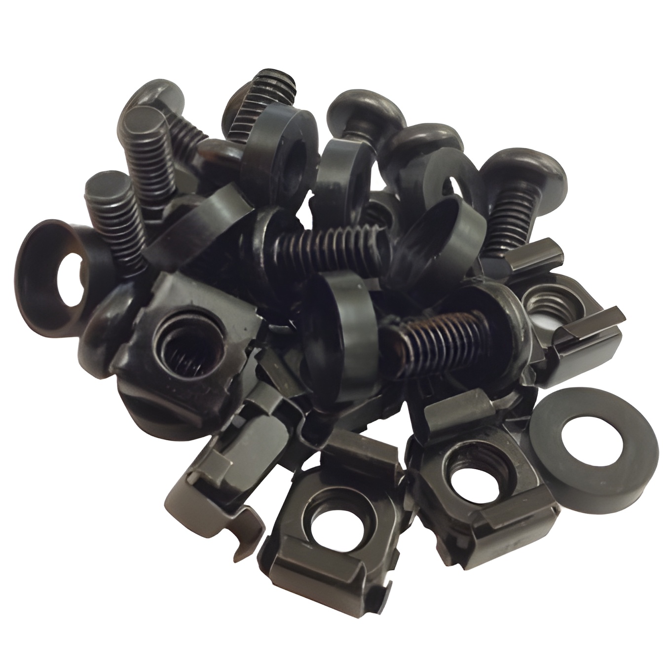Kit de tornillos y tuercas wp 20 piezas para rack