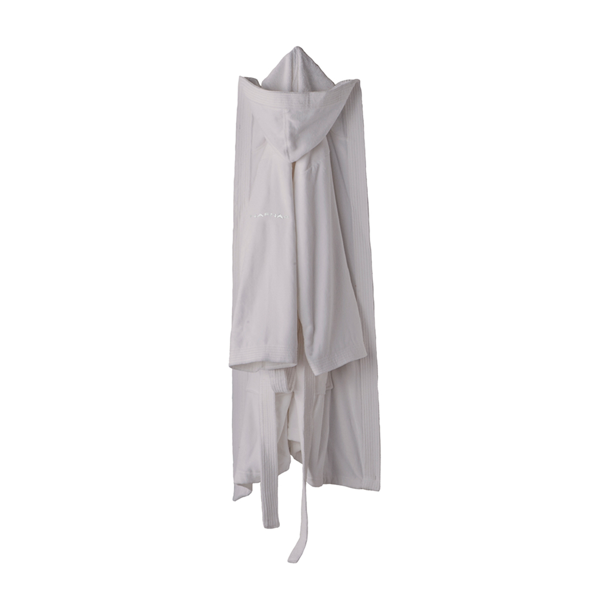 NAF NAF - Albornoz 100% algodón CASUAL gris perla. Varias tallas disponibles.