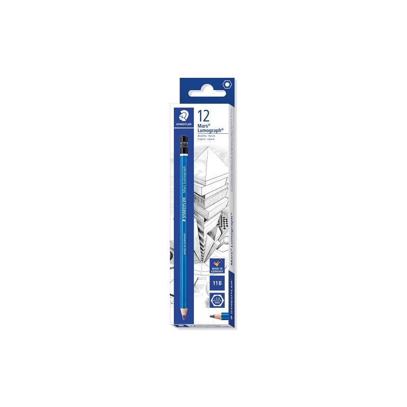 Staedtler - Mars Lumograph 100 1 pieza(s) - 100-11B 100-11B