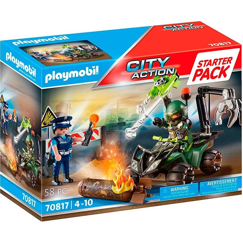 Playmobil 70817. Starter Pack Entrenamiento de Policía