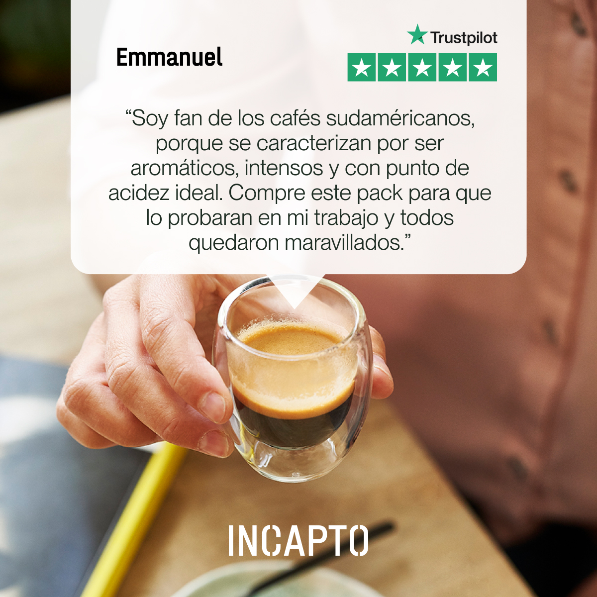 Incapto  Comprar Café de Especialidad en grano recién tostado