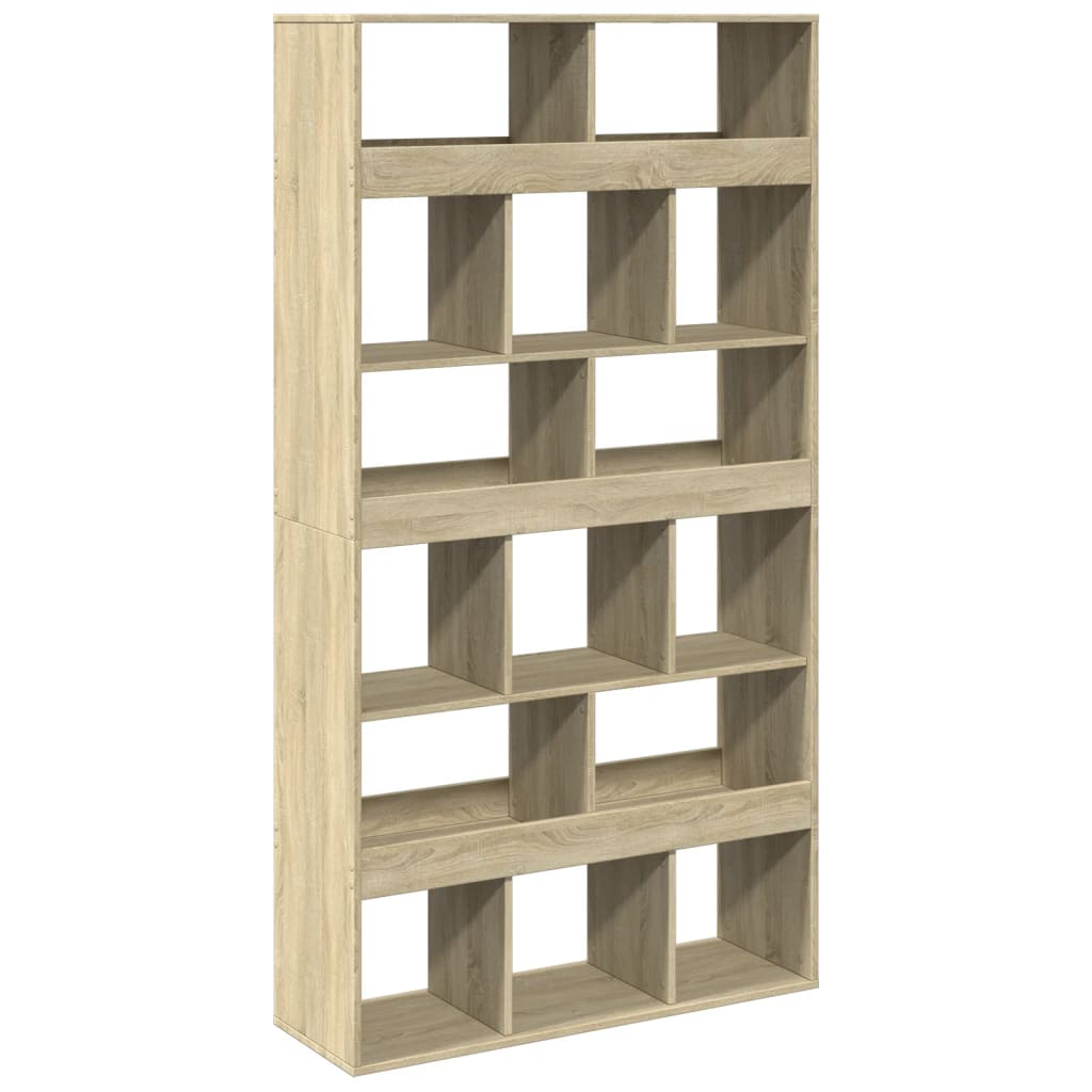vidaXL Separador de ambientes madera roble Sonoma 100x33x187,5 cm