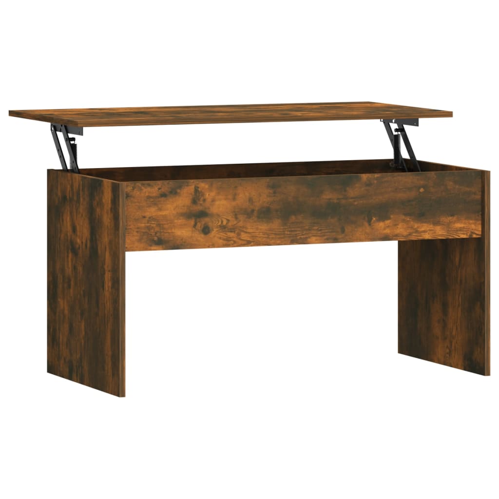 Vidaxl Mesa de Centro Madera Contrachapada Blanco 102x50,5x52,5 Cm