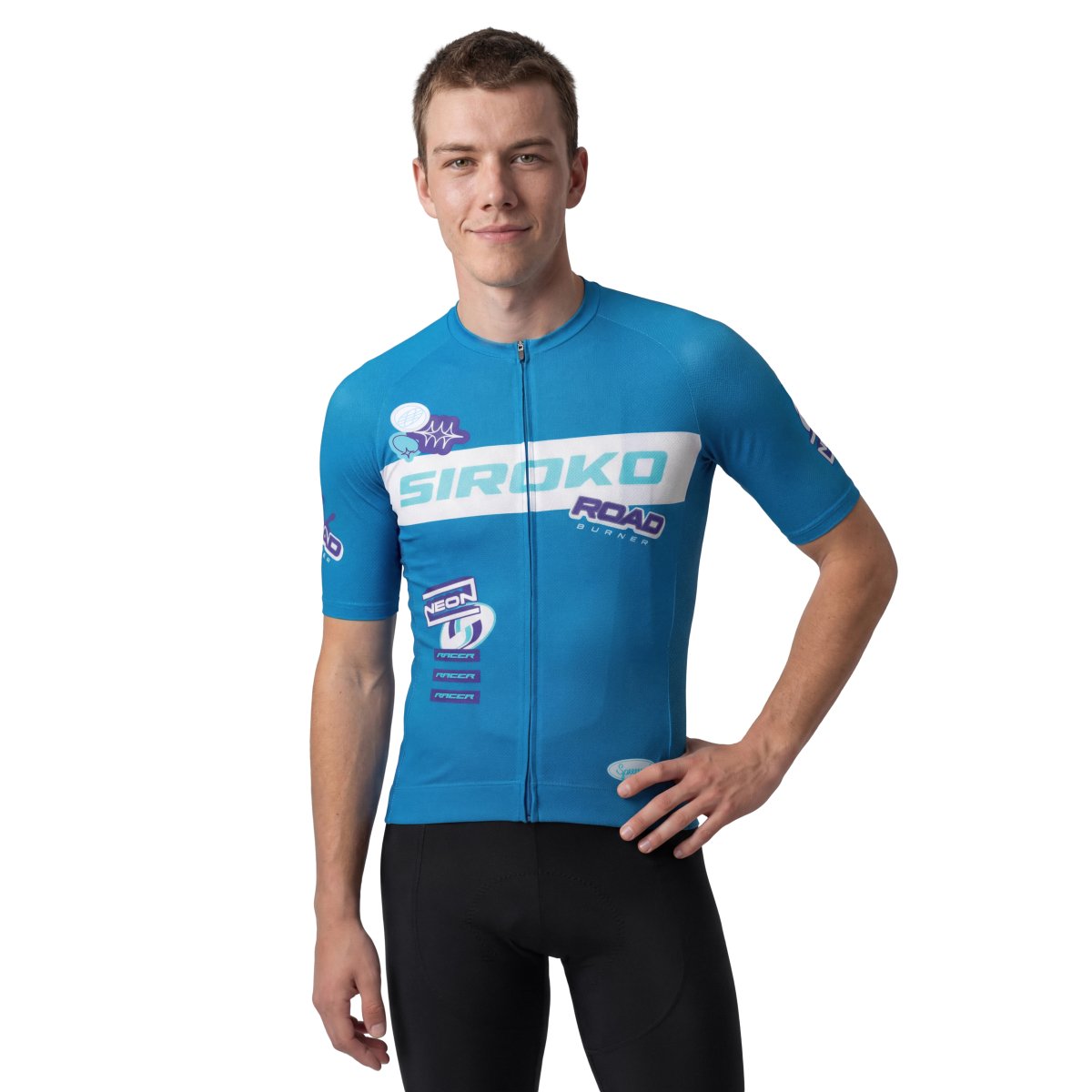 SIROKO - Maillot M8 Mesh Manga corta Cycling Hombre_