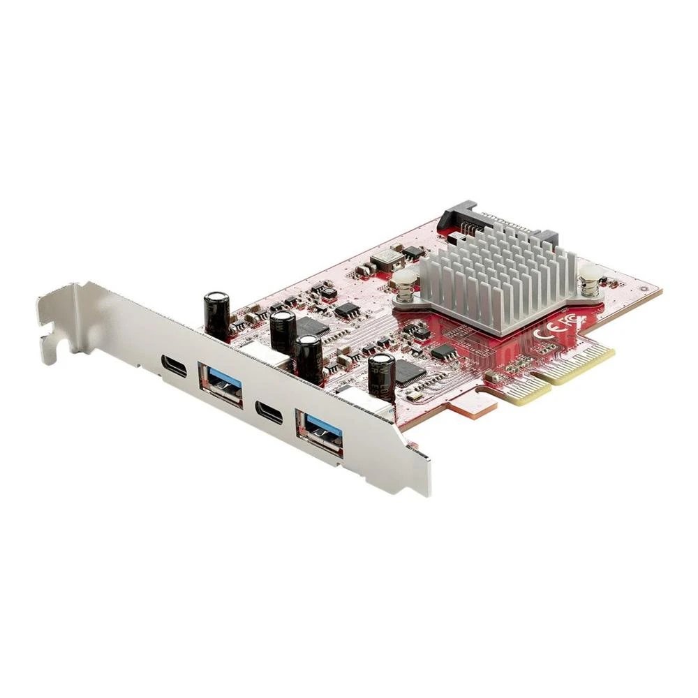 Tarjeta sintonizadora PC StarTech PEXUSB312A2C2V