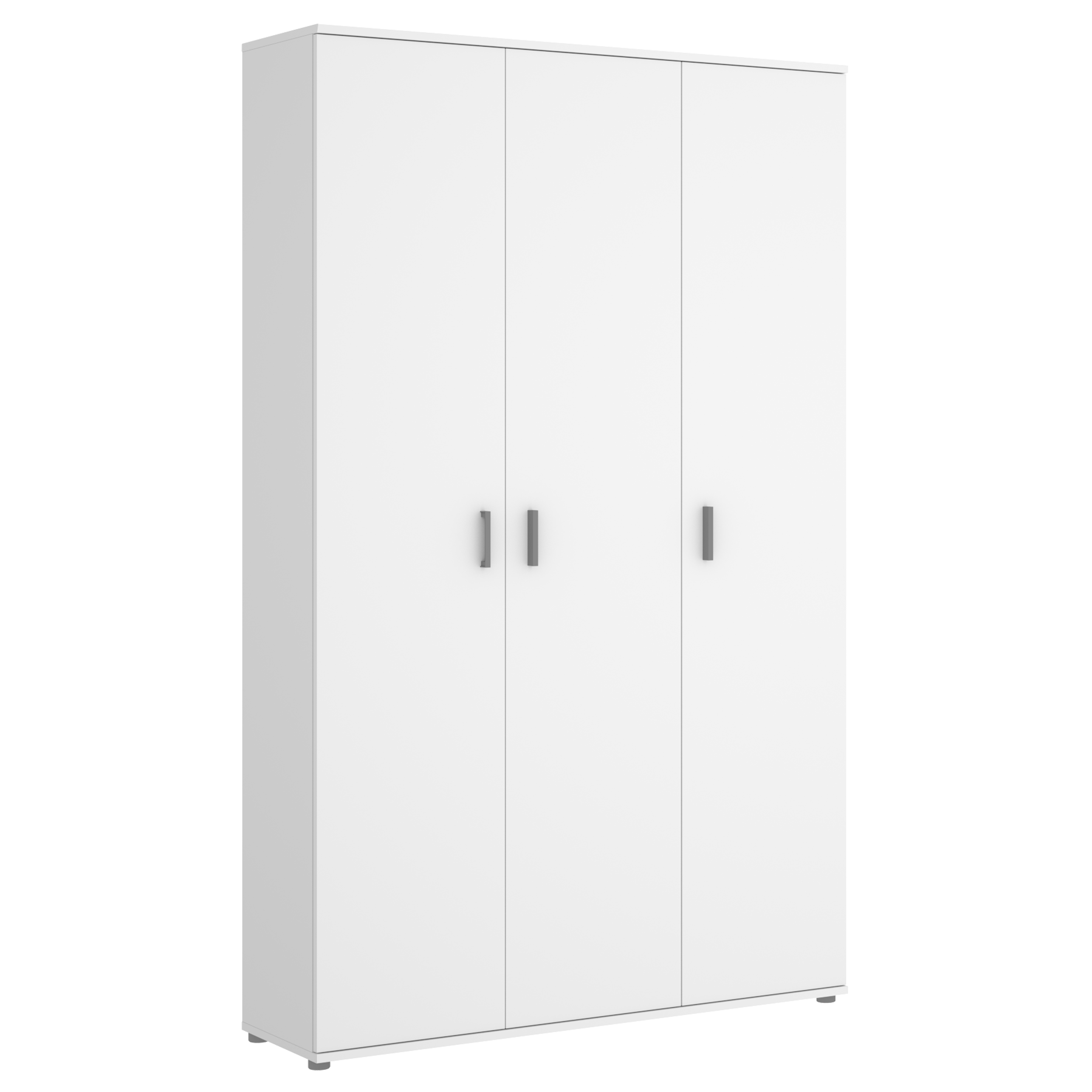Armario Multiusos FIT 190x116x35 Blanco - Dekit - Multifuncional Almacenamiento Amplio