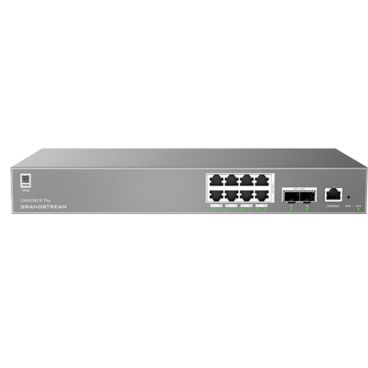 Grandstream gwn7801p pro switch gestionable capa 2++, 8 puertos gb rj45 con poe