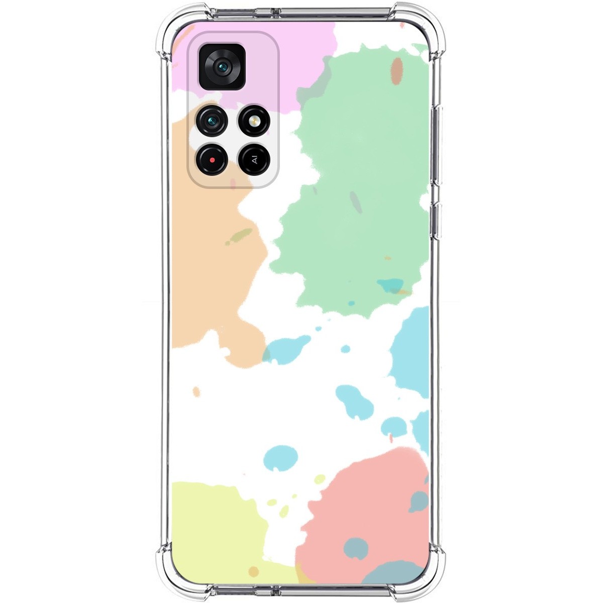 Funda Silicona Antigolpes para Xiaomi POCO M4 Pro 5G diseño Acuarela 05 Dibujos