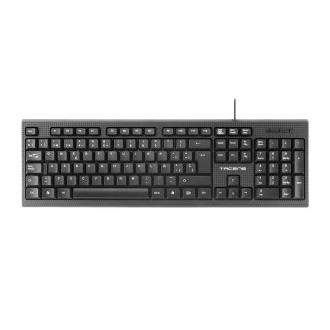 TECLADO TACENS ANIMA AK02ES USB SILENCIOSO PERFIL BAJO COPILOT AI COMPATIBLE PC/MAC NEGRO ESPA�OL