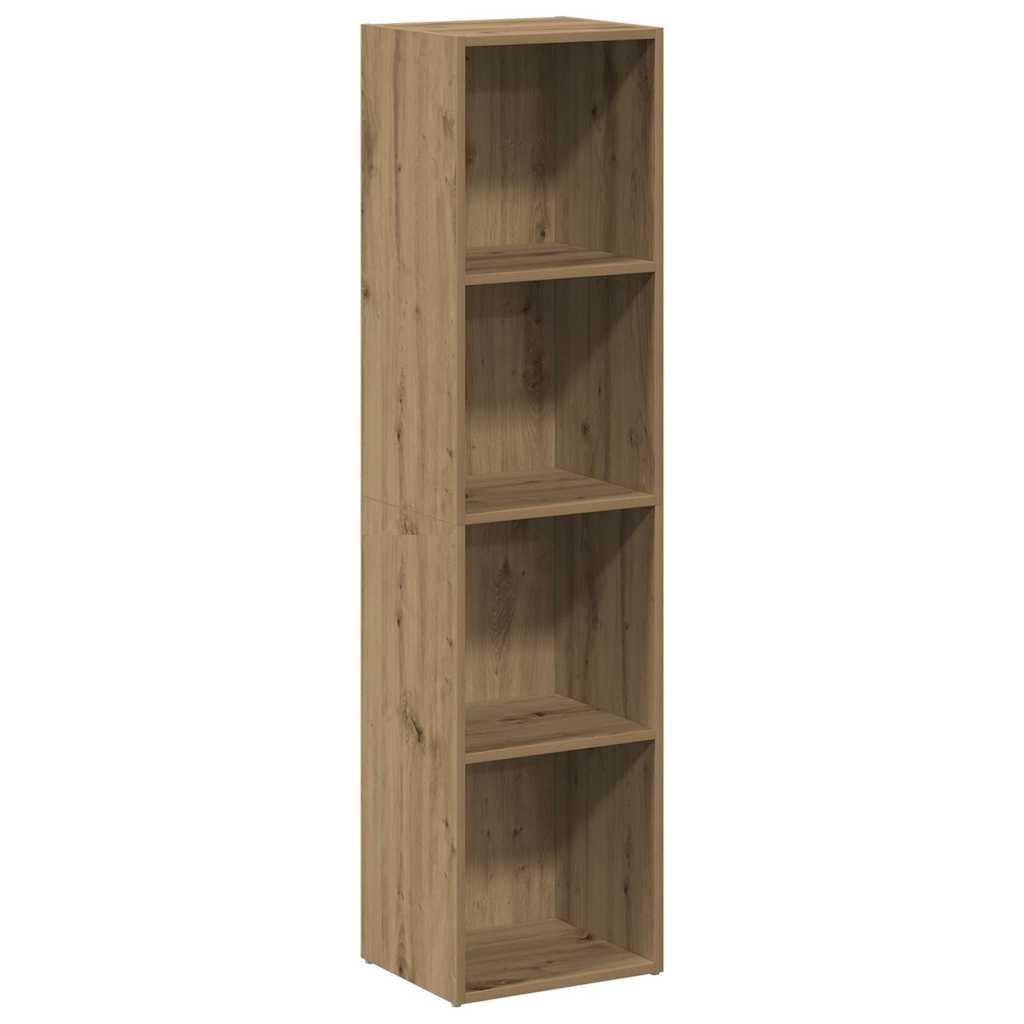 vidaXL Estantería de madera ingeniería 36x30x143 cm Multicolor
