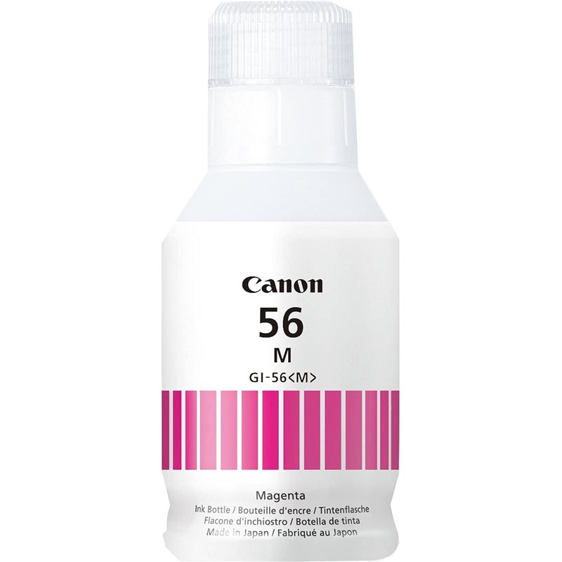 Tinta de recarga original Canon GI-56M: magenta hasta 14.000 páginas