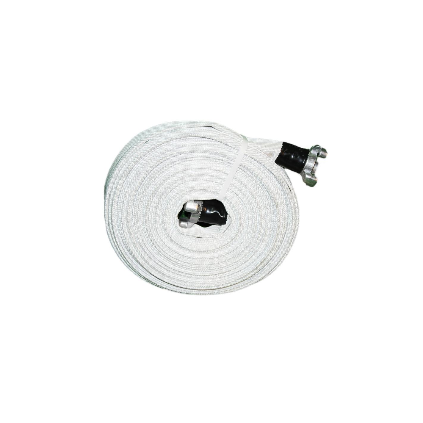 Manguera Contraincendios Blanca.45 mm racorada