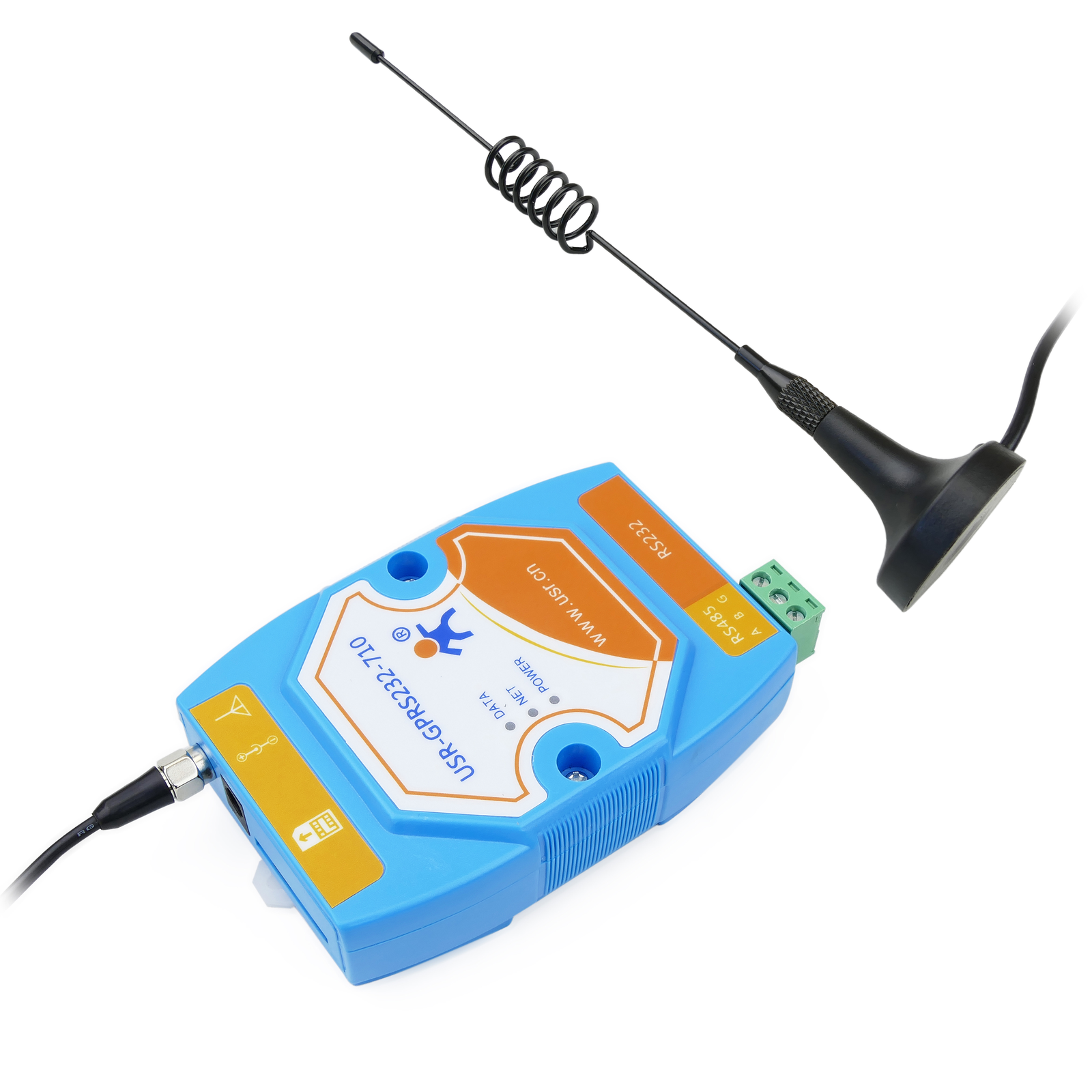Módulo con carcasa RS232 RS485 serie a GPRS DTU GSM modelo USR-GPRS232-710 - USRiot