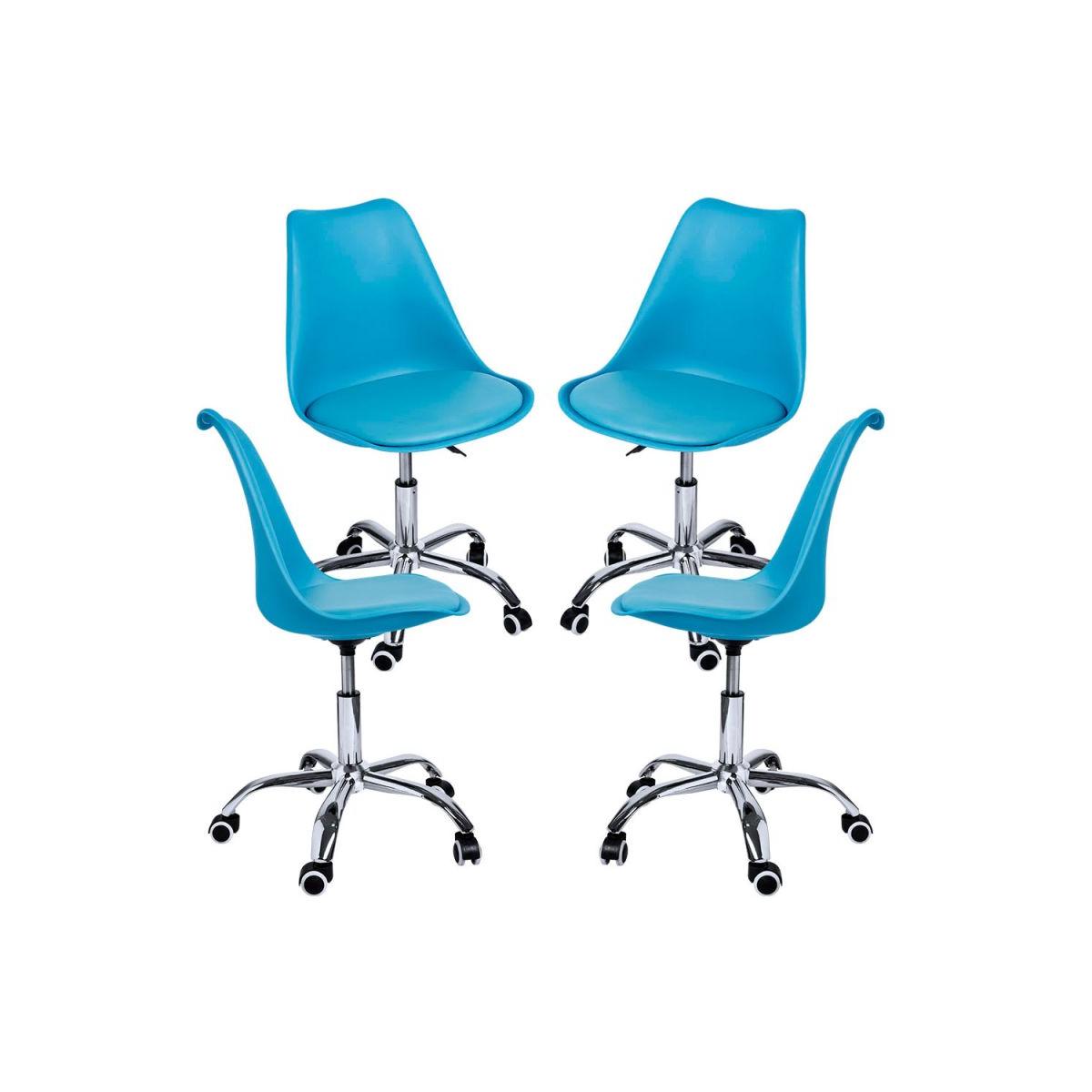 Regalos Miguel - Packs Sillas - Pack 4 Sillas Neo - Azul claro