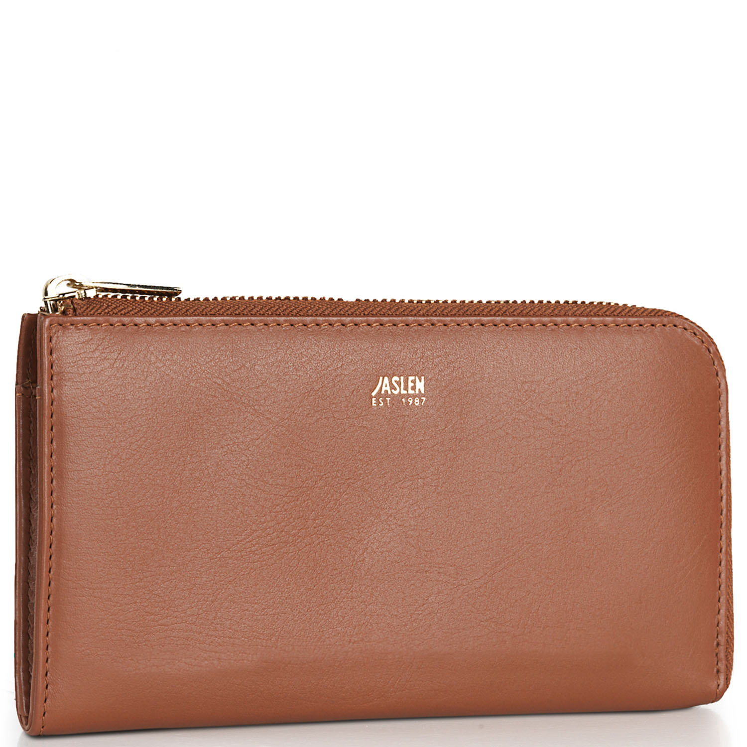 Carteras De Mujer Piel De Marca JASLEN - Monedero Mujer Piel Genuina - Cartera Mujer De Moda Vintage 204701
