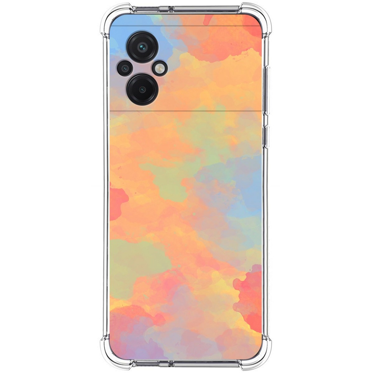 Funda Silicona Antigolpes para Xiaomi POCO M5 diseño Acuarela 08 Dibujos