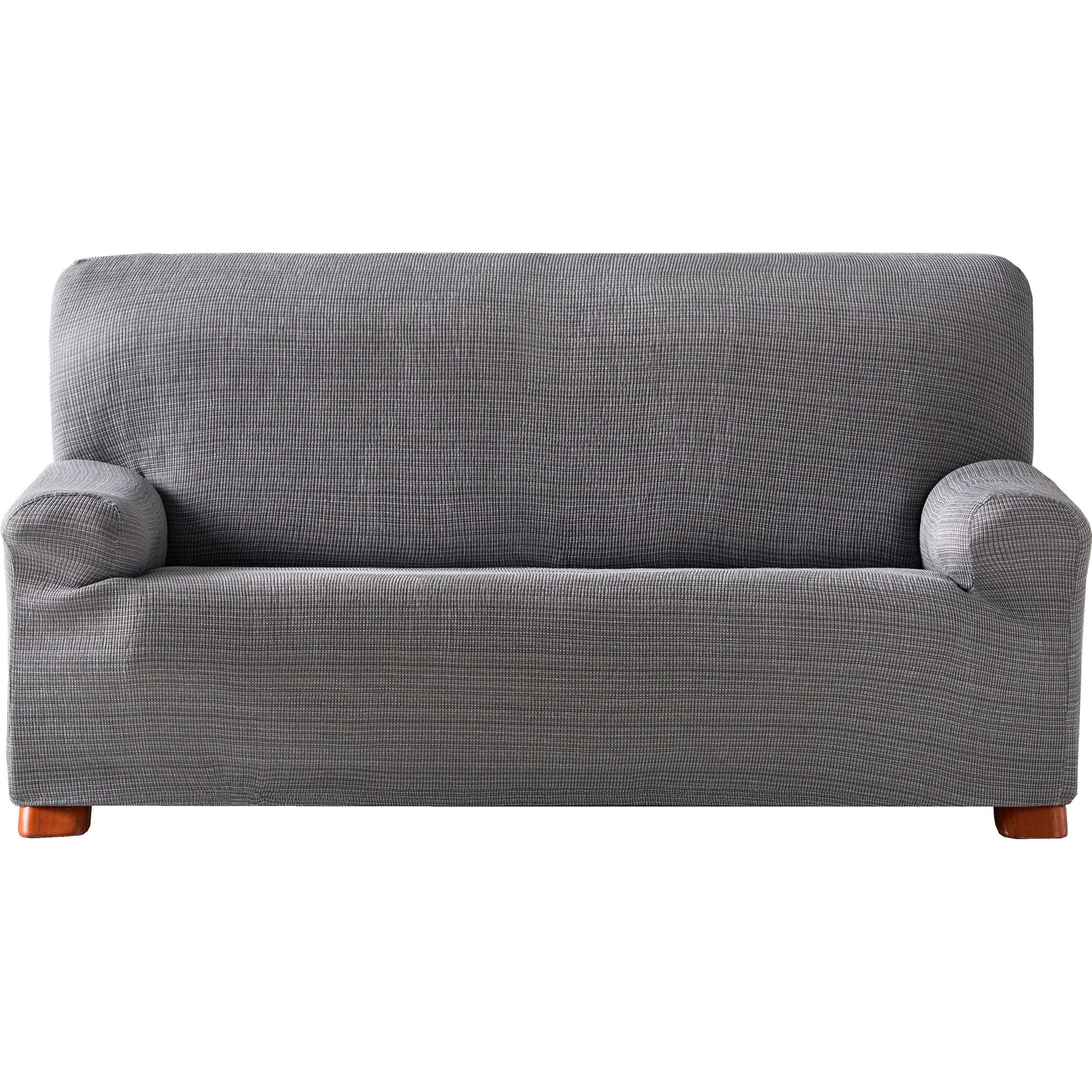 EYSA - Funda de Sofá Elástica 3 Plazas Tejido Jacquard Tacto Extrasuave  - Funda Sofá con Banda Elástica para Ajuste Perfecto - Funda Sofá 100% Made in Spain