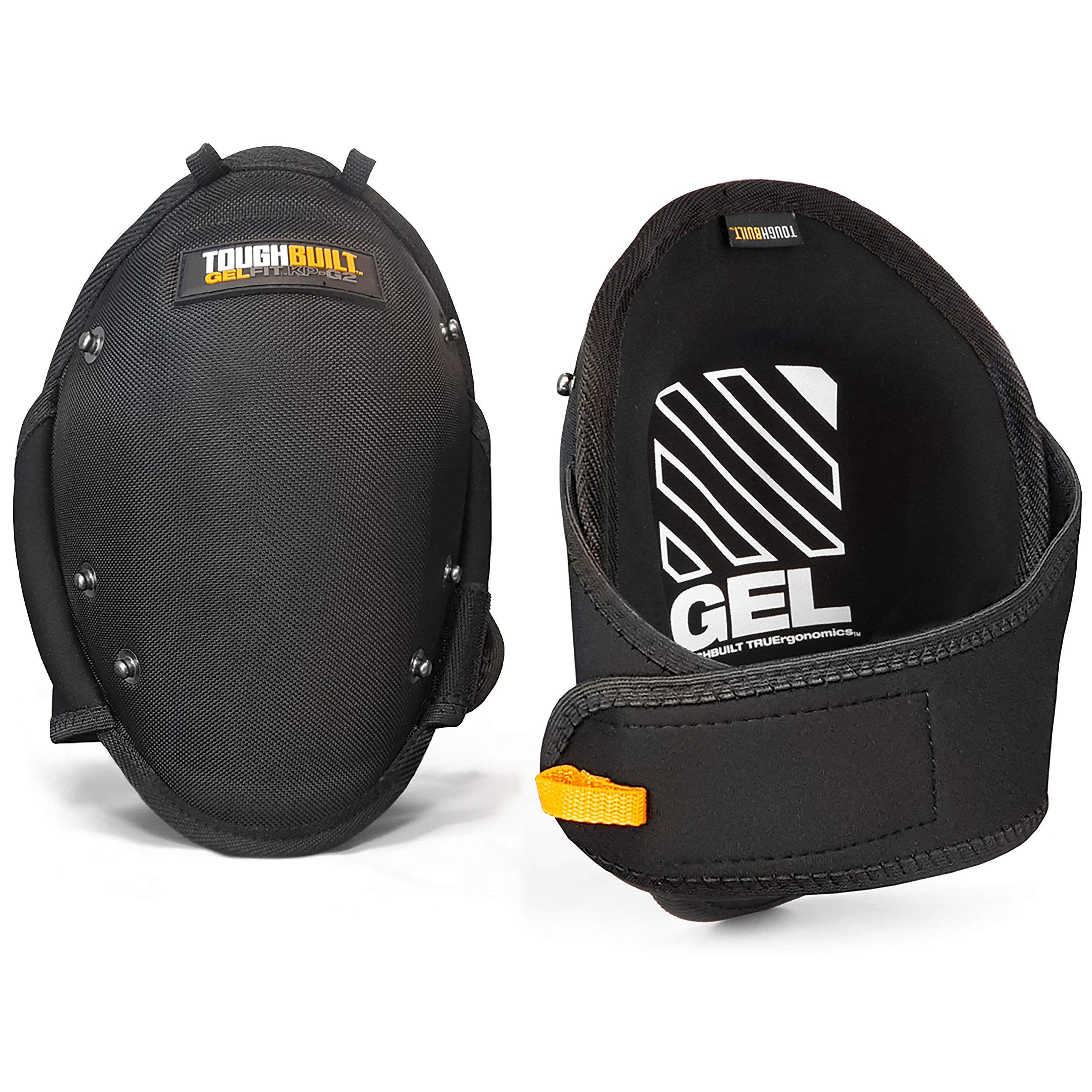 TOUGHBUILT TOU-KP-G2 GELFIT - Rodilleras cómodas, color negro