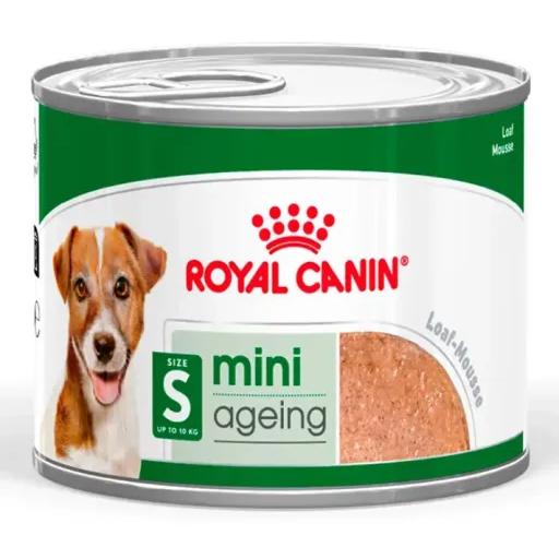 Royal Canin Comida Húmeda Mini Ageing 8+ en Paté para Perros - 195 GR