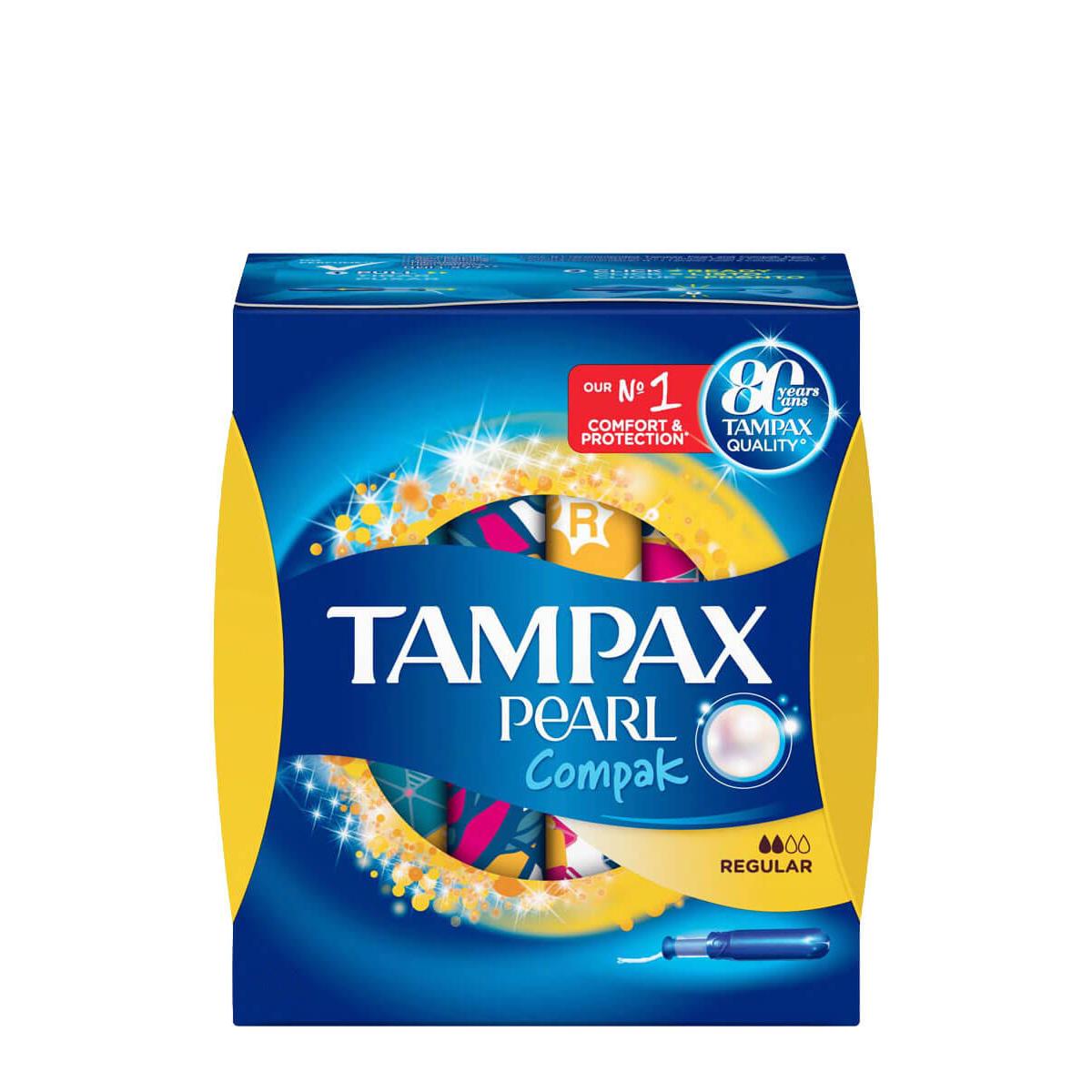 Tampax - Tampax compak pearl regular 16 unidades