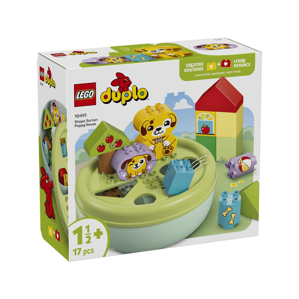 Lego Duplo Clasificador de Formas Casa de los Perritos Juguetes LEGO