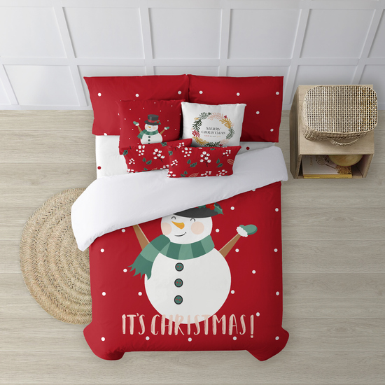 BL BELUM - Funda nórdica navidad 50% algodón - 50% poliéster- Funda nórdica con botones Laponia 20 - Funda Nórdica Extrasuave - Funda Nórdica 100% Made in Spain