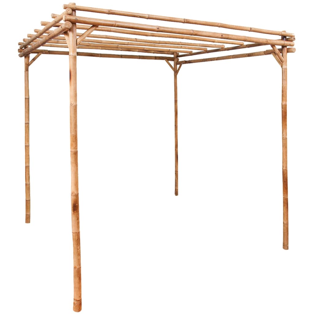 Vidaxl Pérgola de Bambú 170x170x220 Cm - Resistente y Duradera