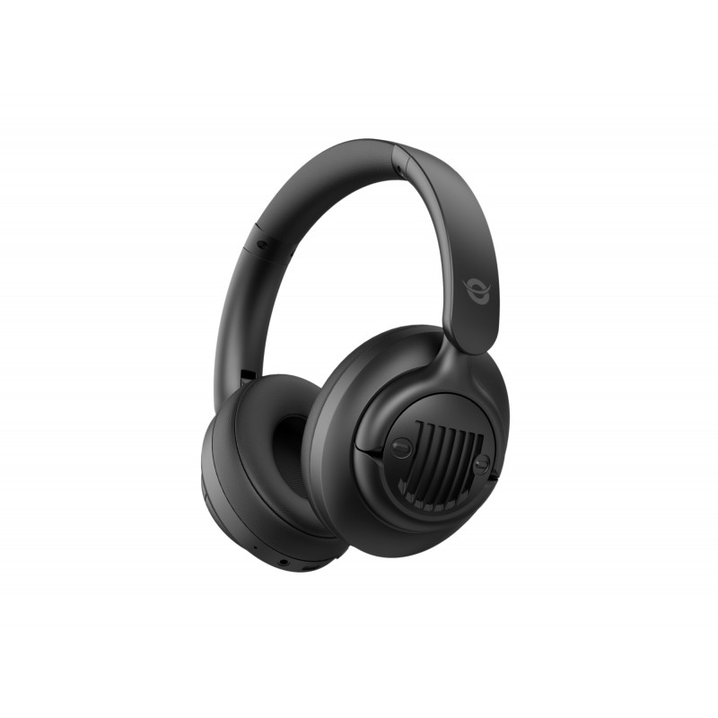 Conceptronic - ALVAH02B auricular y casco Auriculares Inalámbrico y alámbrico Diadema Llamadas/Música Bluetooth Negro ALVAH02B