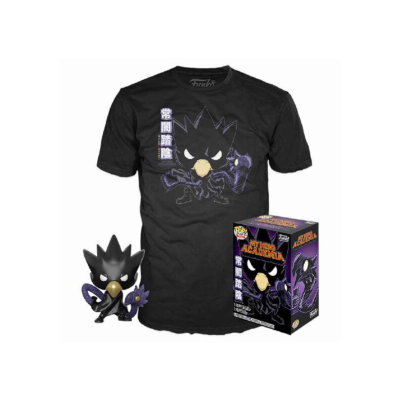 Set Funko POP + Camiseta My Hero Academia Tokoyami    My Hero Academia