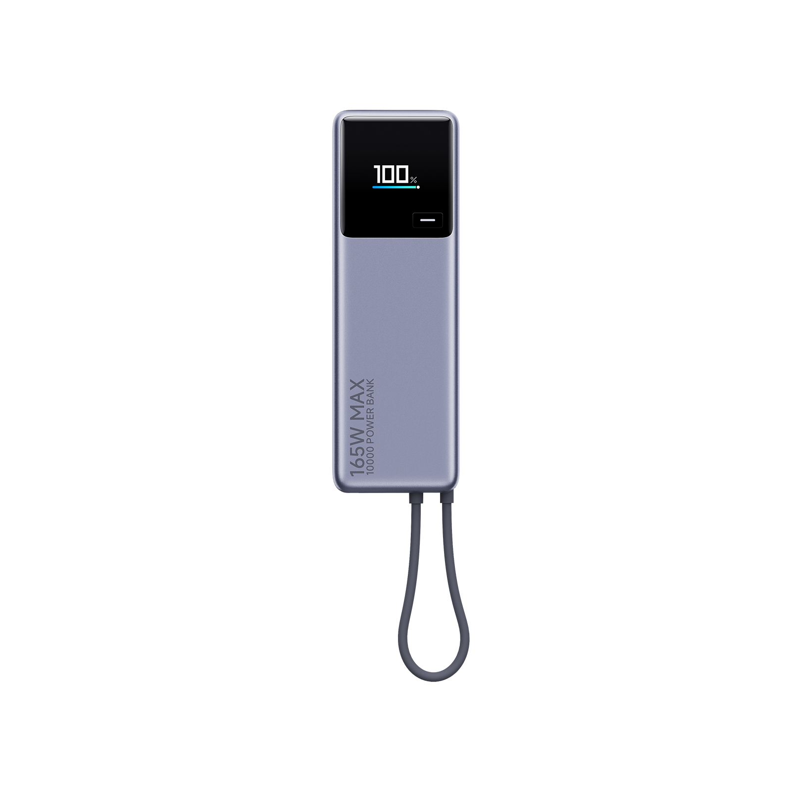Oficial | Xiaomi 165W Power Bank 10000mAh (Integrated Cable), Compatible con Distintos Protocolos, Puede Cargar Dispositivos Convencionales como Smartphones, Tablets, Portátiles y Consolas Switch, 165W con Uso Simultáneo de Dos Puertos