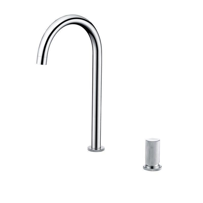 Imex Manacor GCM001 grifo de cocina monomando caño alto curvo acabado cromado