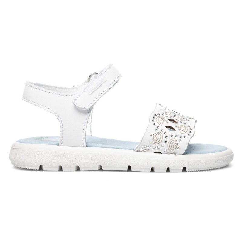 Sandalias planas niña PABLOSKY 448300 SANDALIA LASER BLANCO 37746 26V