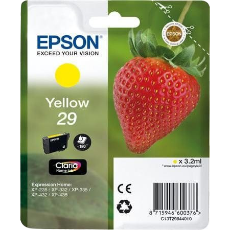 Cartucho epson t29 amarillo xp-235, xp-332, xp-33