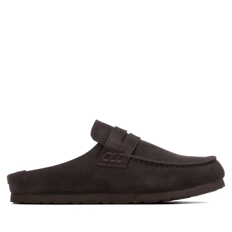 Mocasines y náuticos mujer XTI KIDS 145498 02 ZUECO SERRAJE MARRON 39917 26I