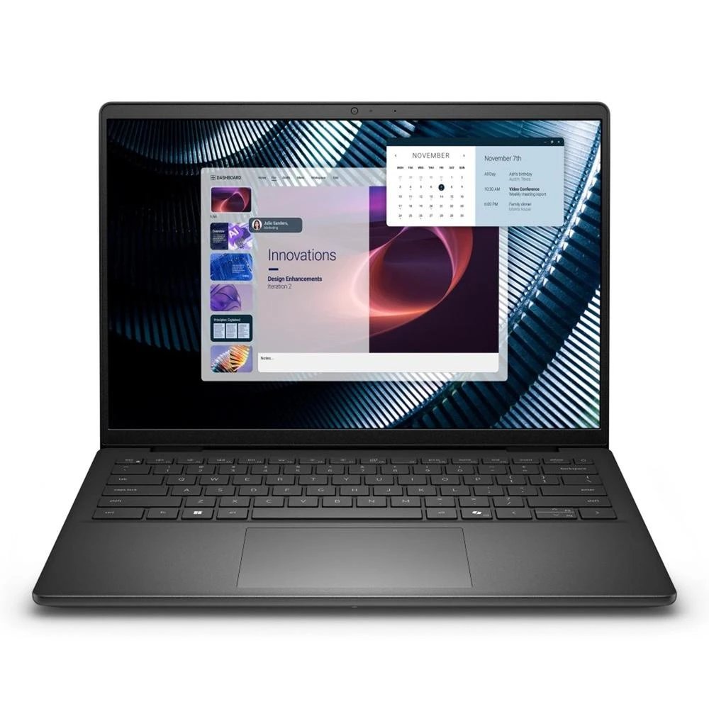 Pc portátil AMD Ryzen 5 220 14" Windows 11 Pro Dell PRO 14 ESSENTIAL PV14255 Pantalla táctil Ram 16 GB Disco 512 GB  | SSD NVMe, Uso profesional, Negro
