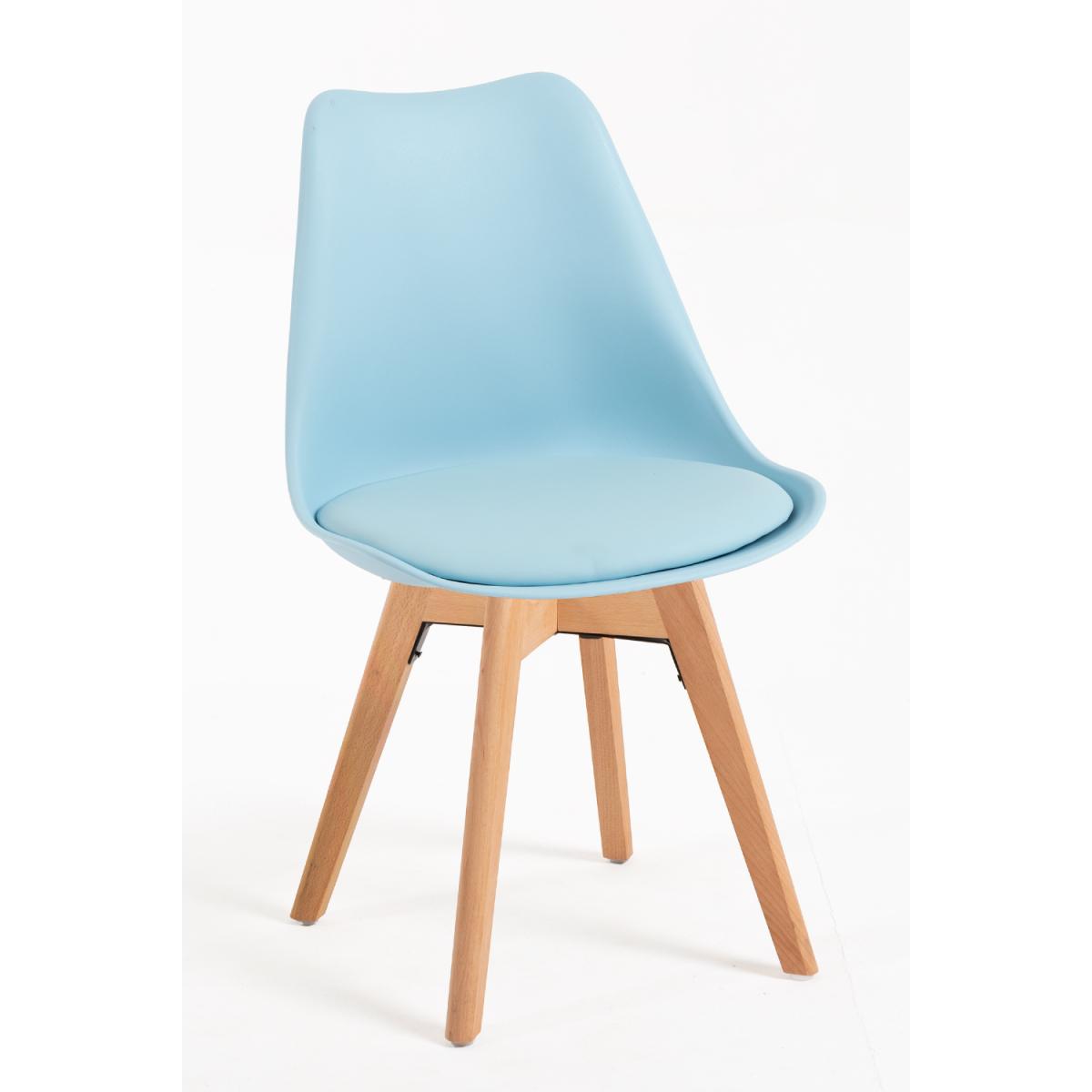 Regalos Miguel - Packs Sillas Comedor - Pack 6 Sillas Synk Basic - Azul agua