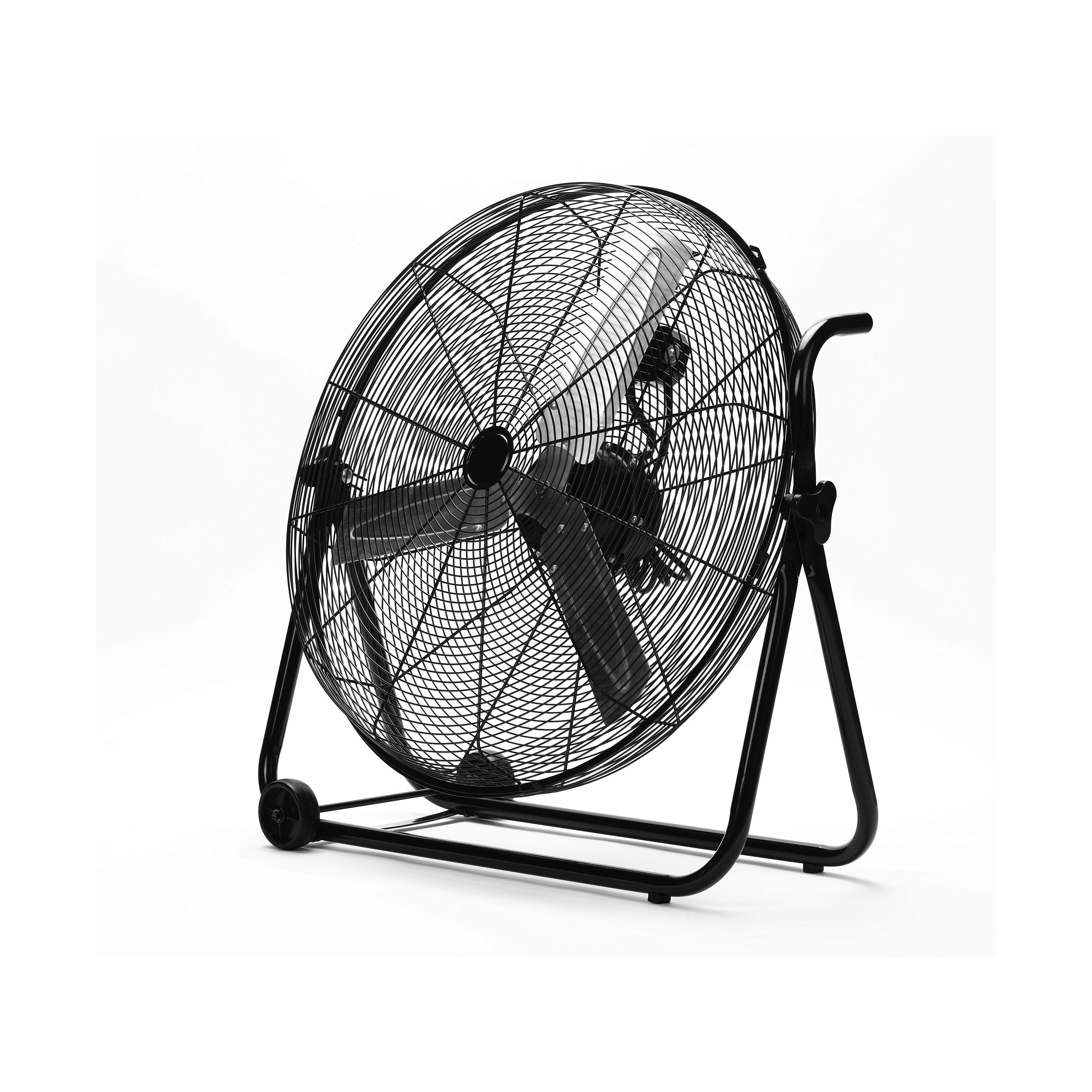Ventilador industrial de aluminio 160 W con 3 velocidades y ruedas Purline VENTY IND 160