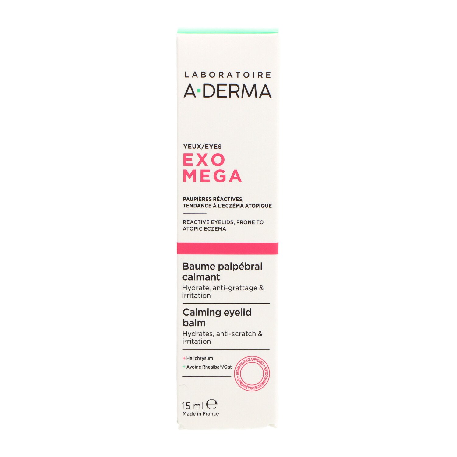 A-Derma Exomega Bálsamo Palpebral Calmante 15ml