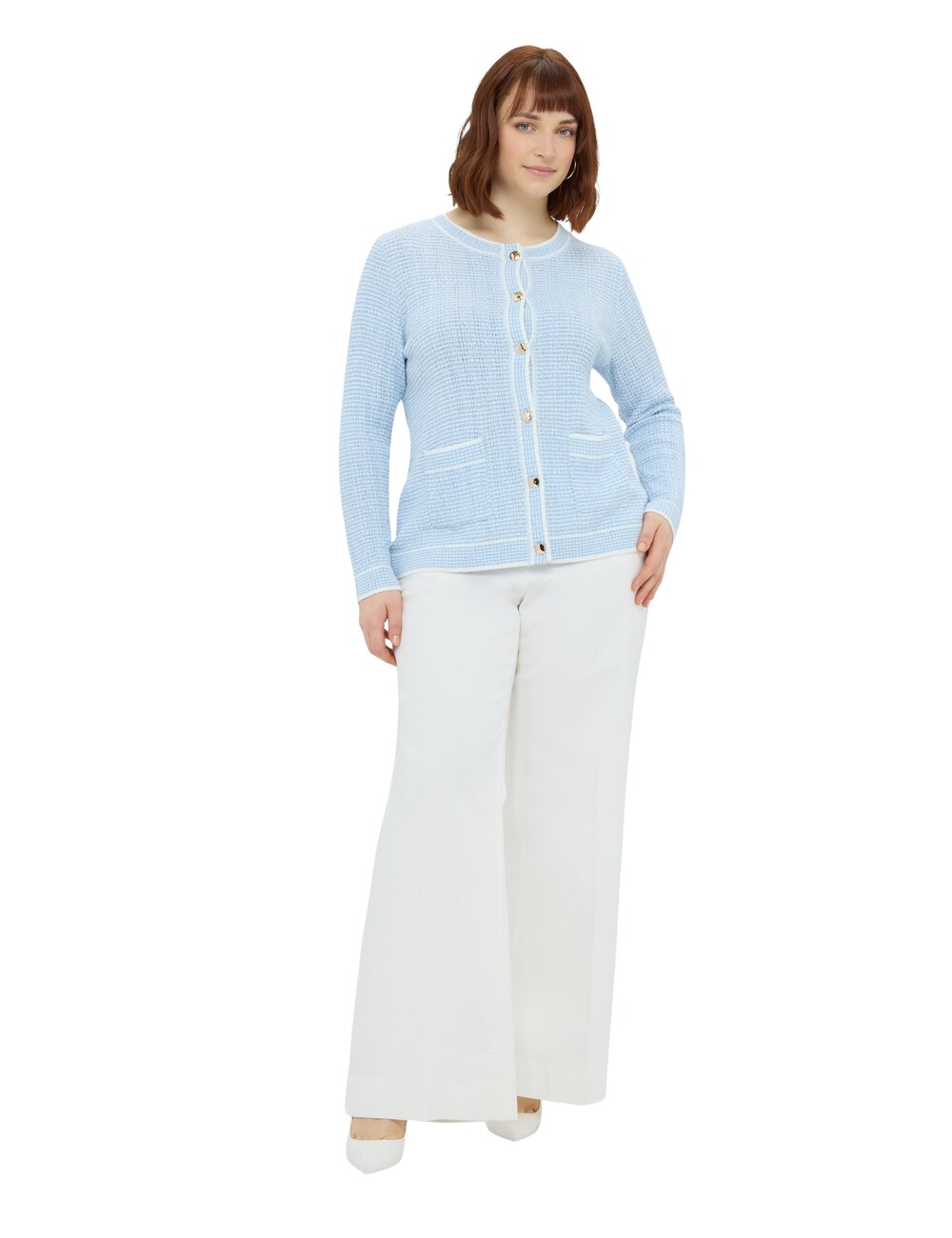 Fiorella Rubino - Chaqueta de punto de rayas