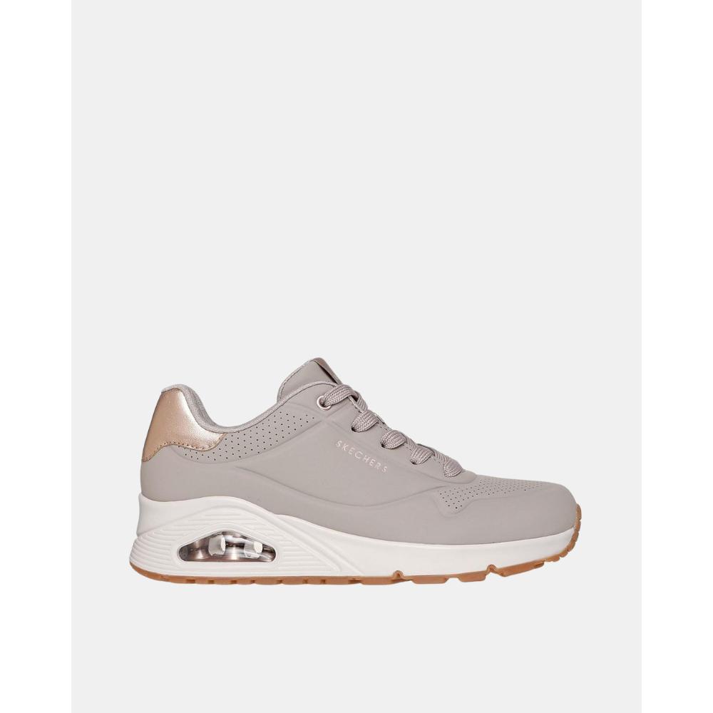 SKECHERS 177094 UNO Zapatillas Bajas Mujer Taupe
