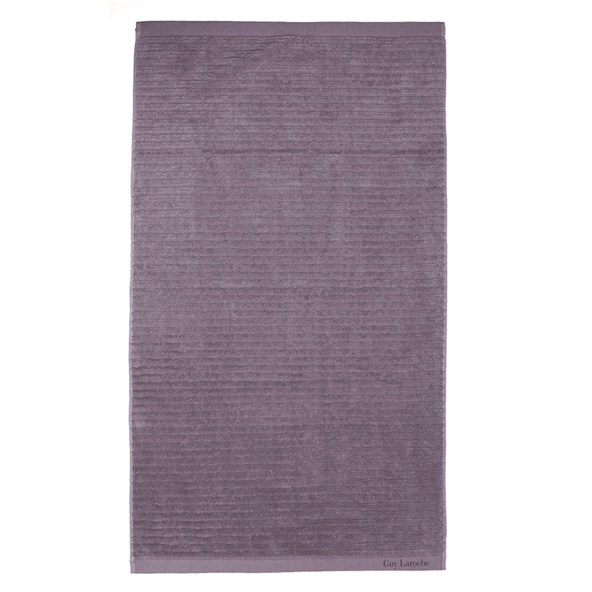 Guy Laroche - GUY LAROCHE - Toalla de baño 100% algodón PALACE violeta 100x150 cm