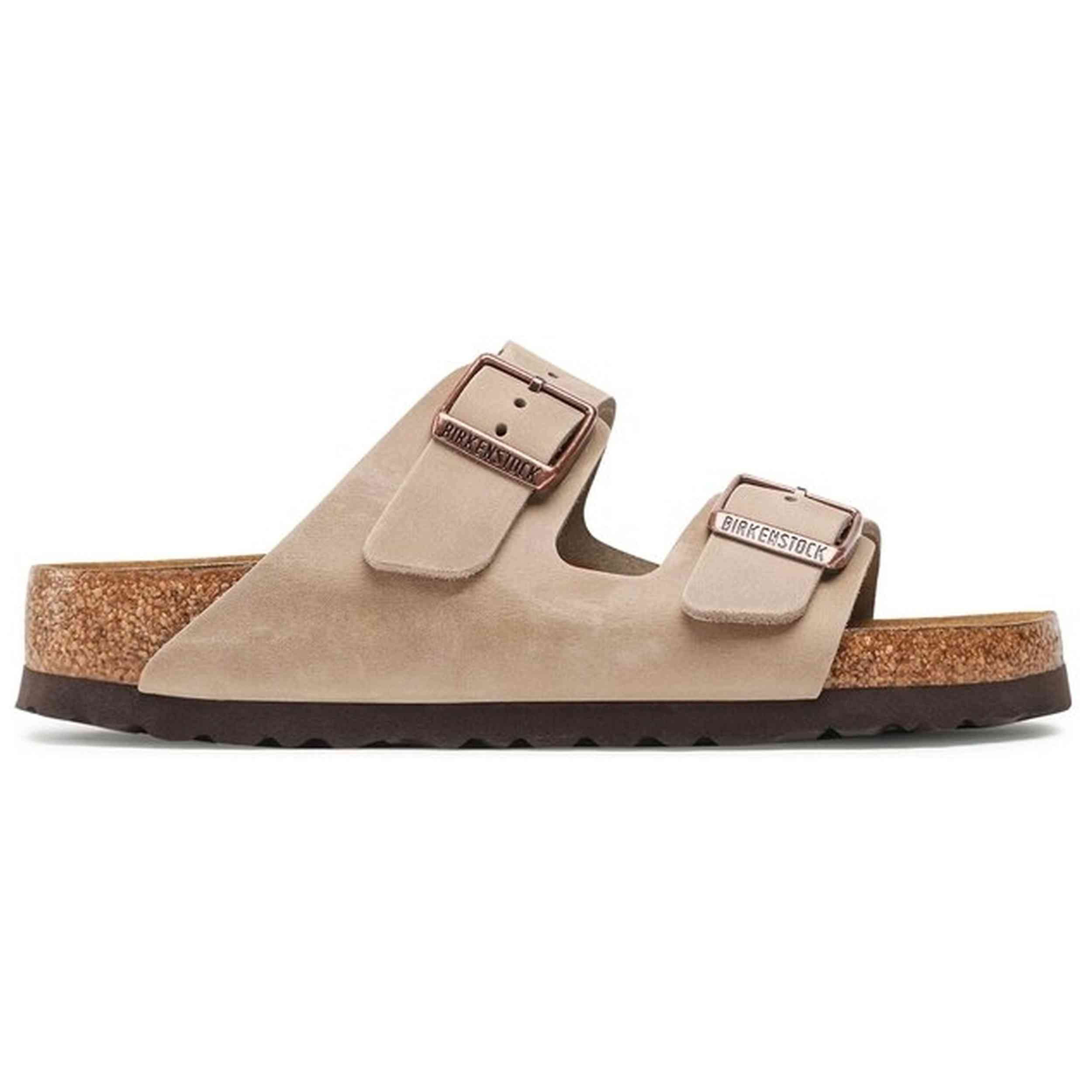 Calzado Birkenstock modelo Arizona Sfb Leoi Tabacco Brown en color Marrón