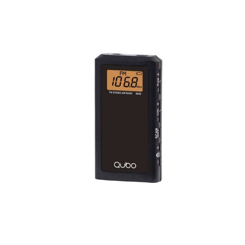 Radio qubo rd-10 negro