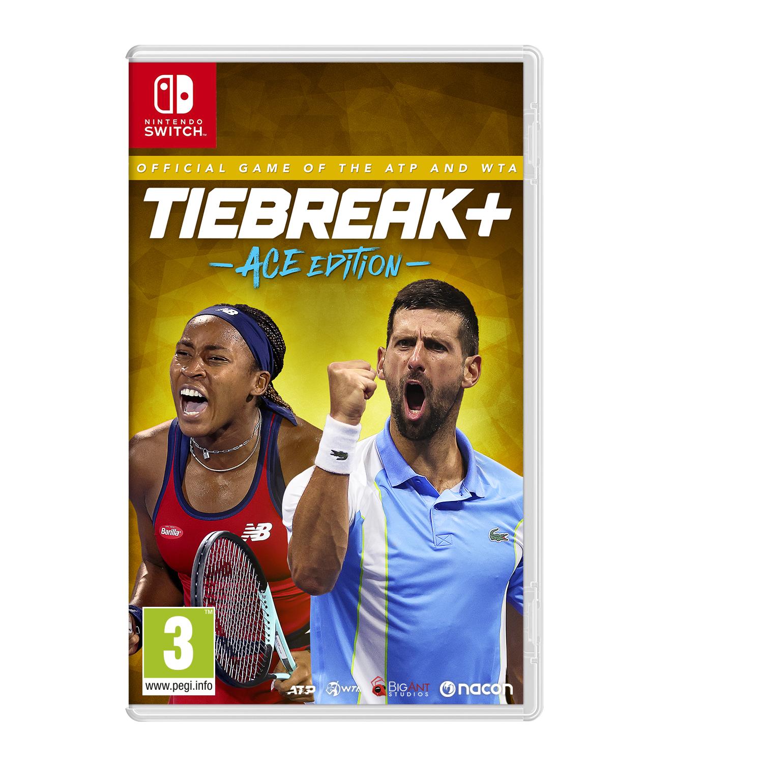Nacon - Tiebreak: Juego Oficial de la ATP y WTA - Videojuego para Nintendo Switch - [Versión Española]