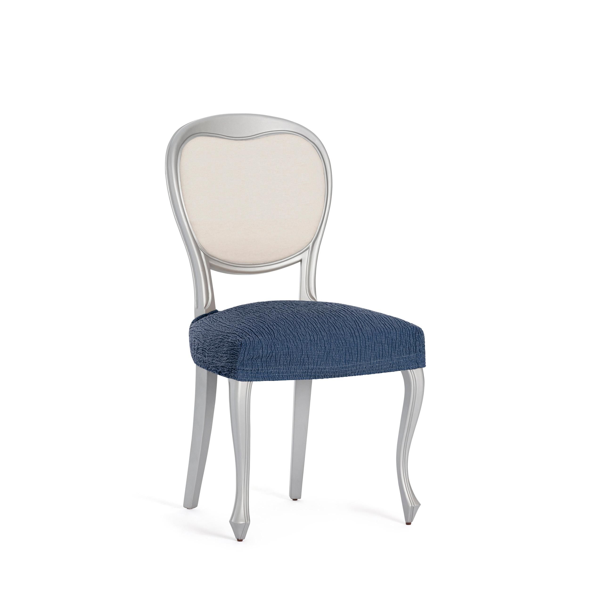 Milica - Pack de 2 Fundas para Sillas Sin Respaldo Tavira (varios Colores) - Protección Económica y Decoración Renovada
