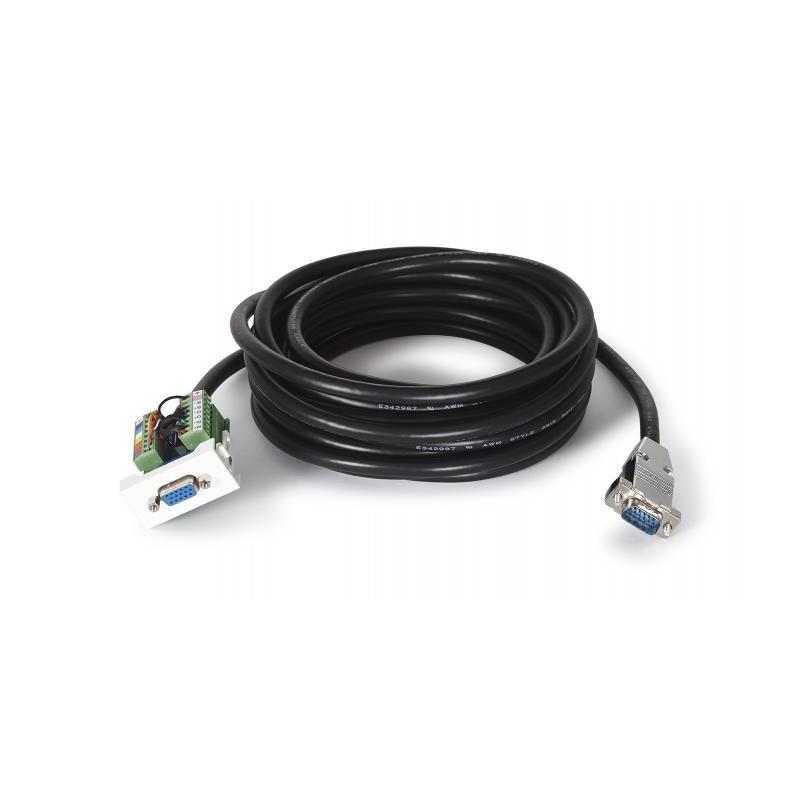 Fonestar Panel VGA D15 Hembra 5m - Conexión de Alta Calidad