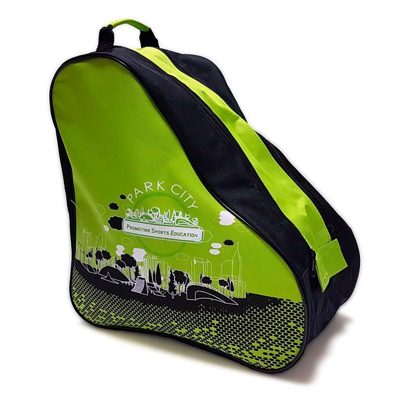 Bolsa Patines Park City con Diseño Resistente y Asa de Transporte Regulable.