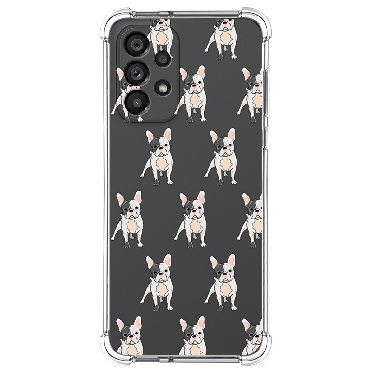 Funda Silicona Antigolpes para Samsung Galaxy A53 5G diseño Perros 12 Dibujos