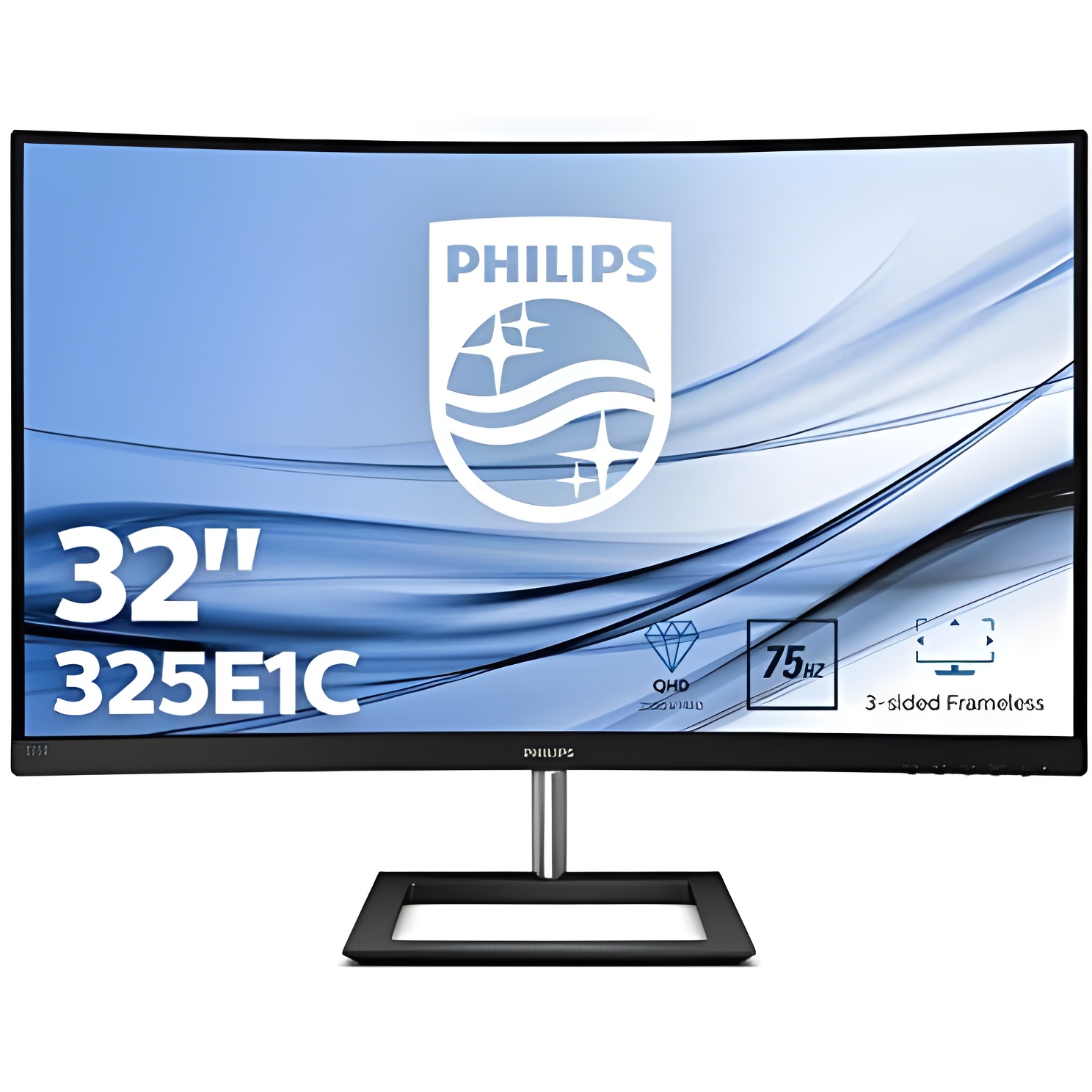Monitor Curvo Philips 31.5" QHD VA Freesync HDMI Displayport Negro