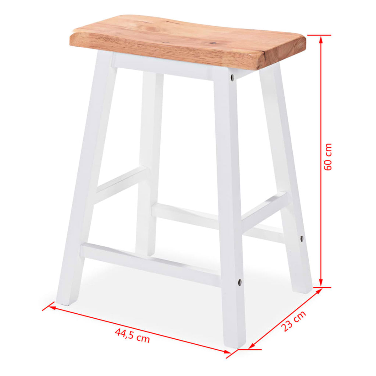 Conjunto de cocina Leia 1 mesa alta + 2 taburetes